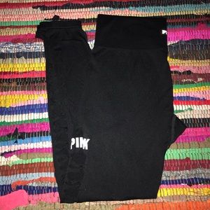 PINK Victoria Secret Black Leggings